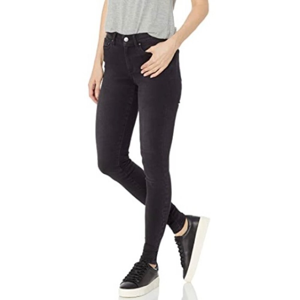 *NWT* Daily Ritual Mid Rise Skinny Fall Casual Chic Denim Jeans in Black